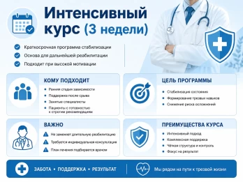 Реабилитация за 21 день в Асино